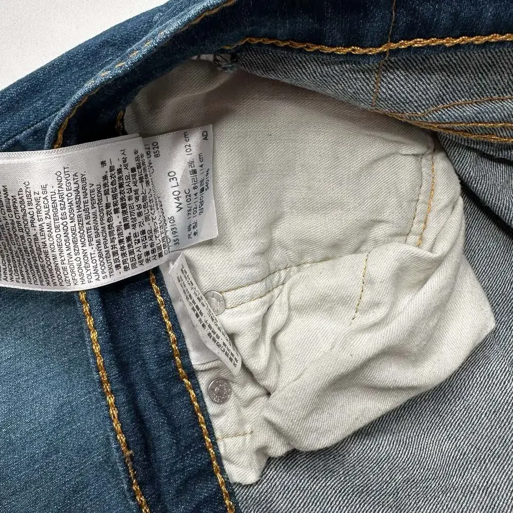 Levi's 502 Regular Taper Fit Men's Jeans Size 40x30